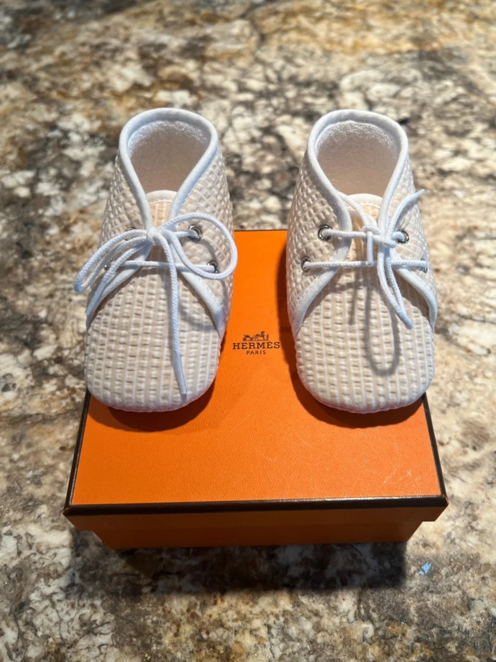 Hermes Pif Cabriolet Baby Walker Shoes - Picture 1 of 8